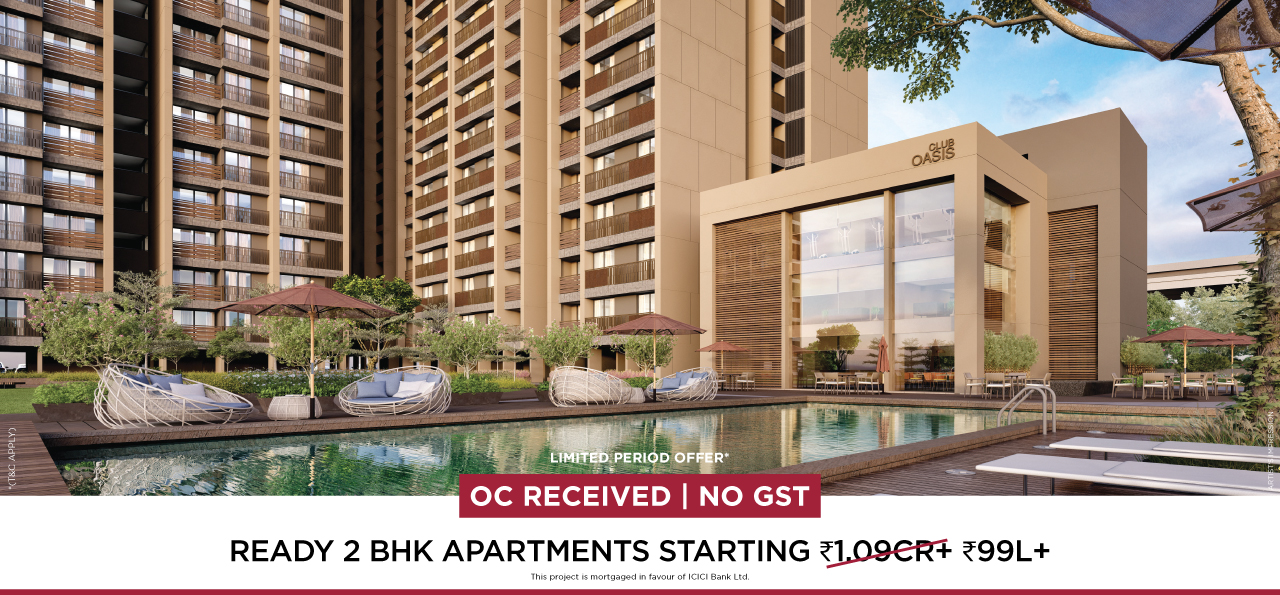 Arvind Oasis - Ready 2 BHK Apartments