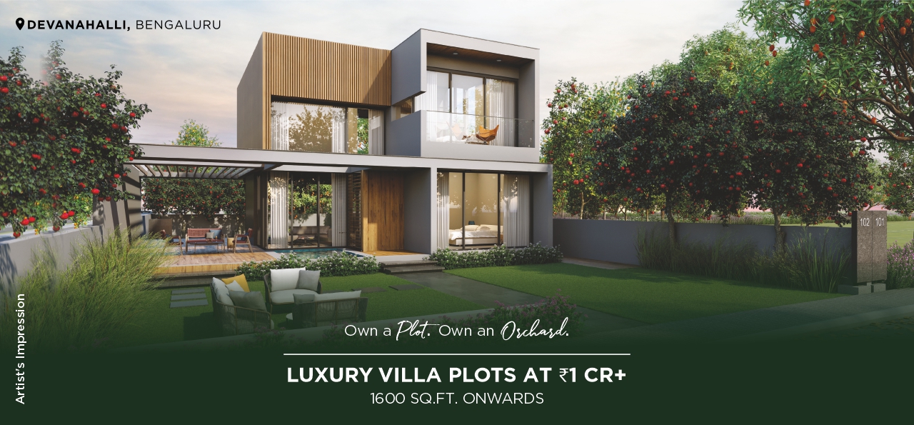 Luxury villa plots Bangalore