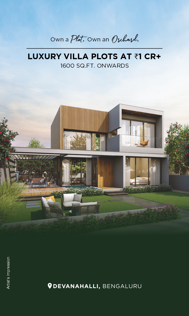 Luxury villa plots in Bangalore