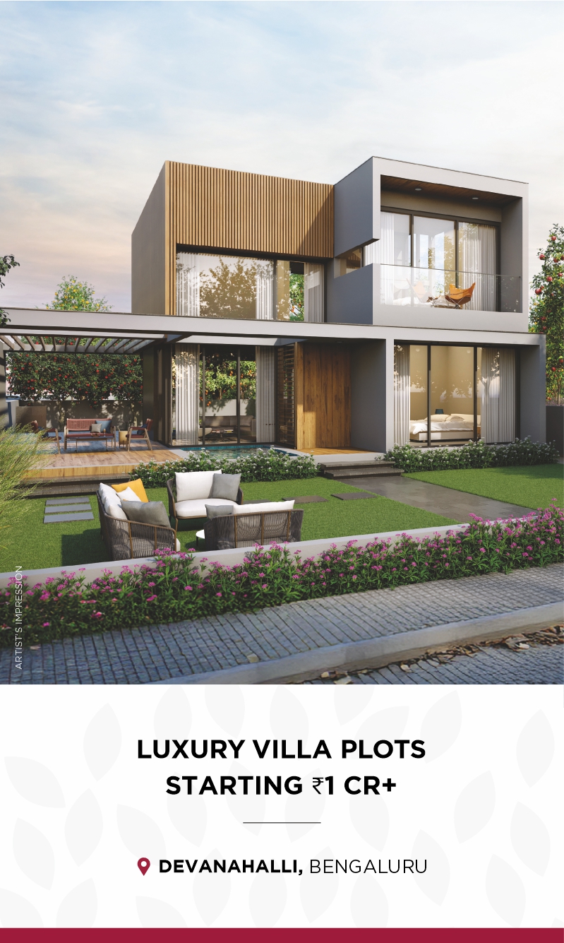 Luxury villa plots in Bangalore