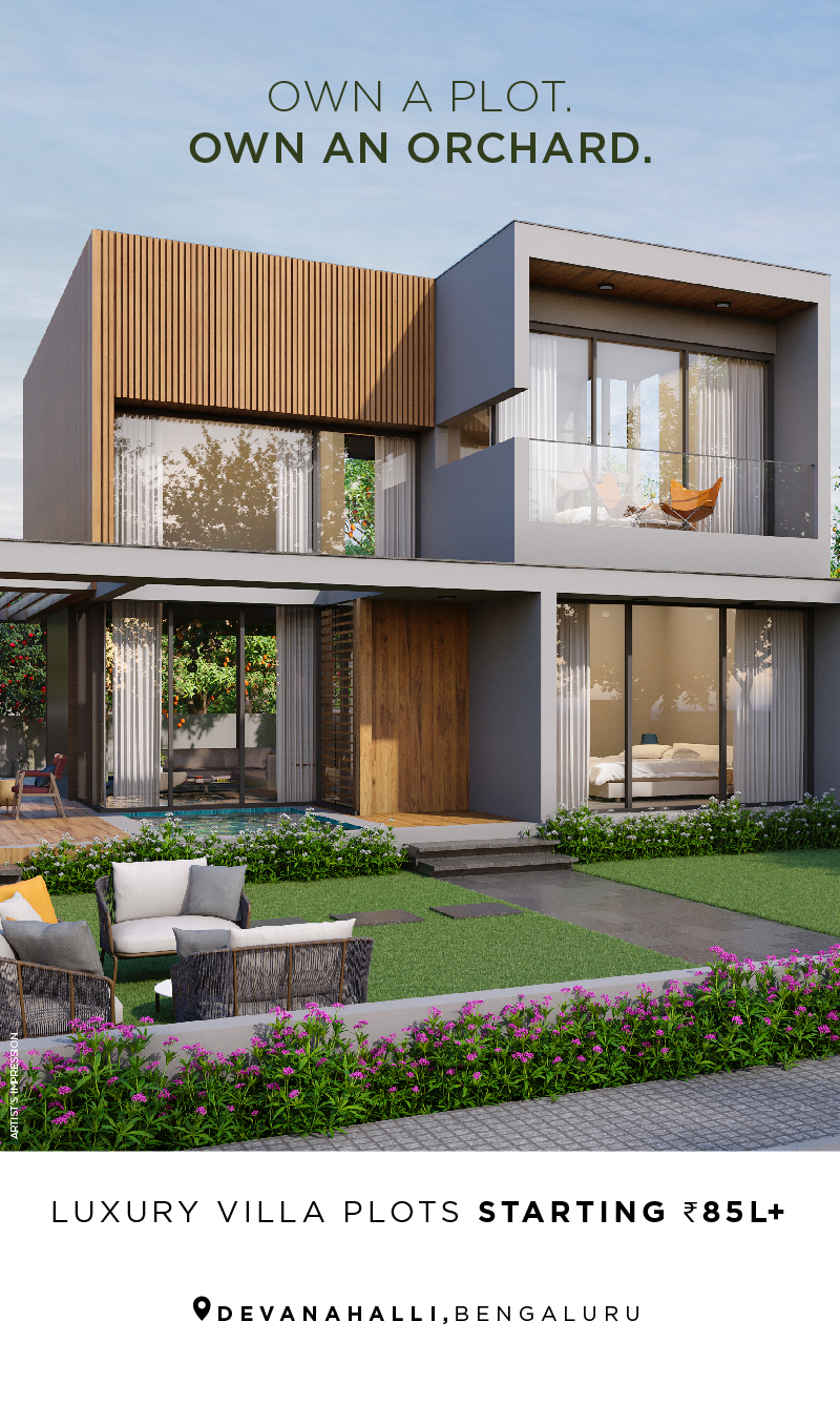 Luxury villa plots in Bangalore