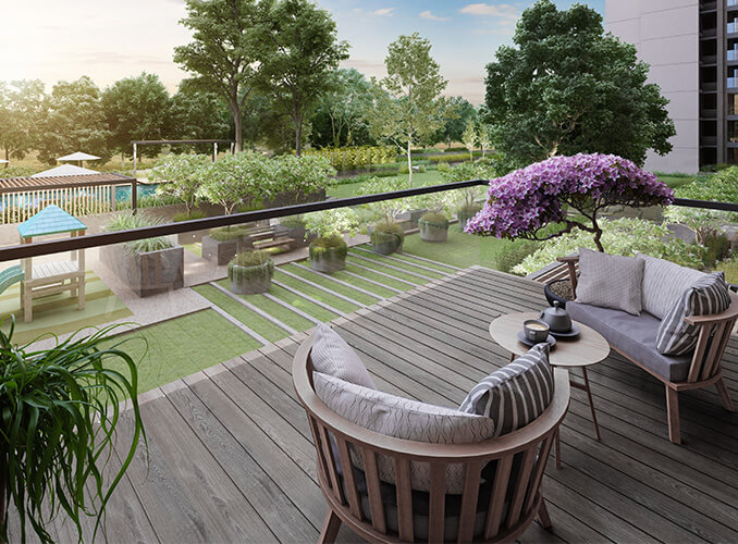 Arvind Smartspaces - Balcony Garden