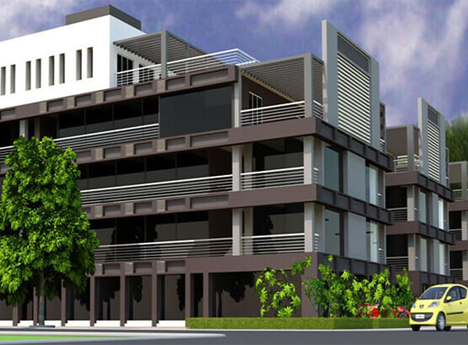 Arvind Smartspaces - Commercial Complex with Car Parking