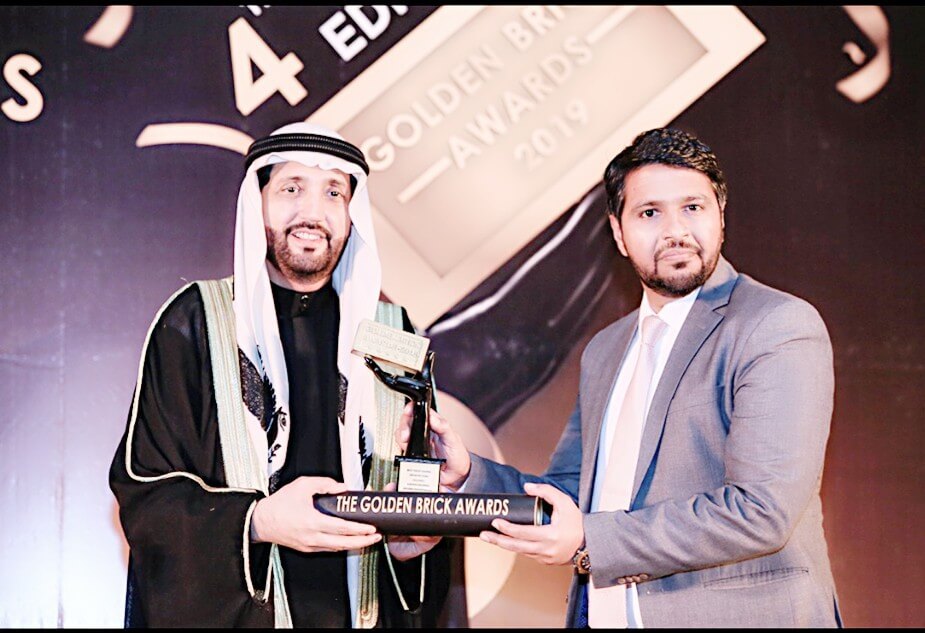 Arvind Smartspaces has been awarded “Best Golf Course Architecture (national award) for Arvind Uplands” at The Golden Brick Awards, Dubai