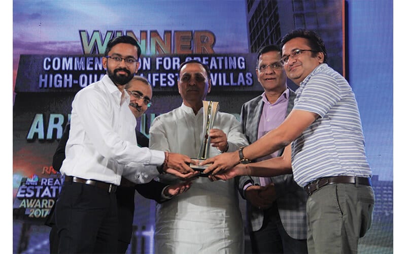 ‘Uplands One’ residential project by Arvind SmartSpaces awarded for creating high-quality lifestyle villas in Gujarat