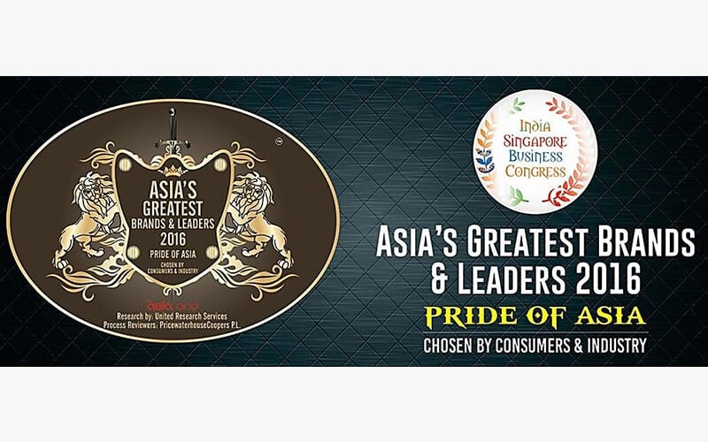 Arvind SmartSpaces Ltd. part of Asia’s Greatest Brands 2016
